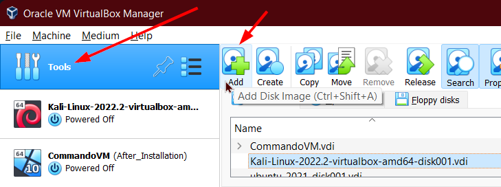 Adding VDI