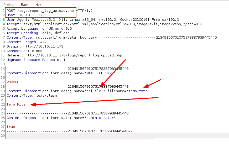 Intercepting Request With BurpSuite